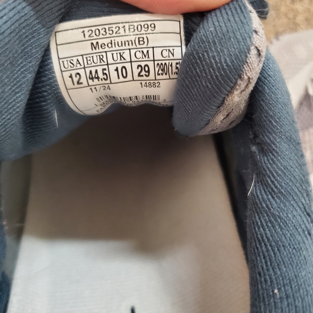 Brooks Adrenaline GTS Womens 12 UK 10 Gray Blue Running Walking Shoes B - Picture 11 of 11
